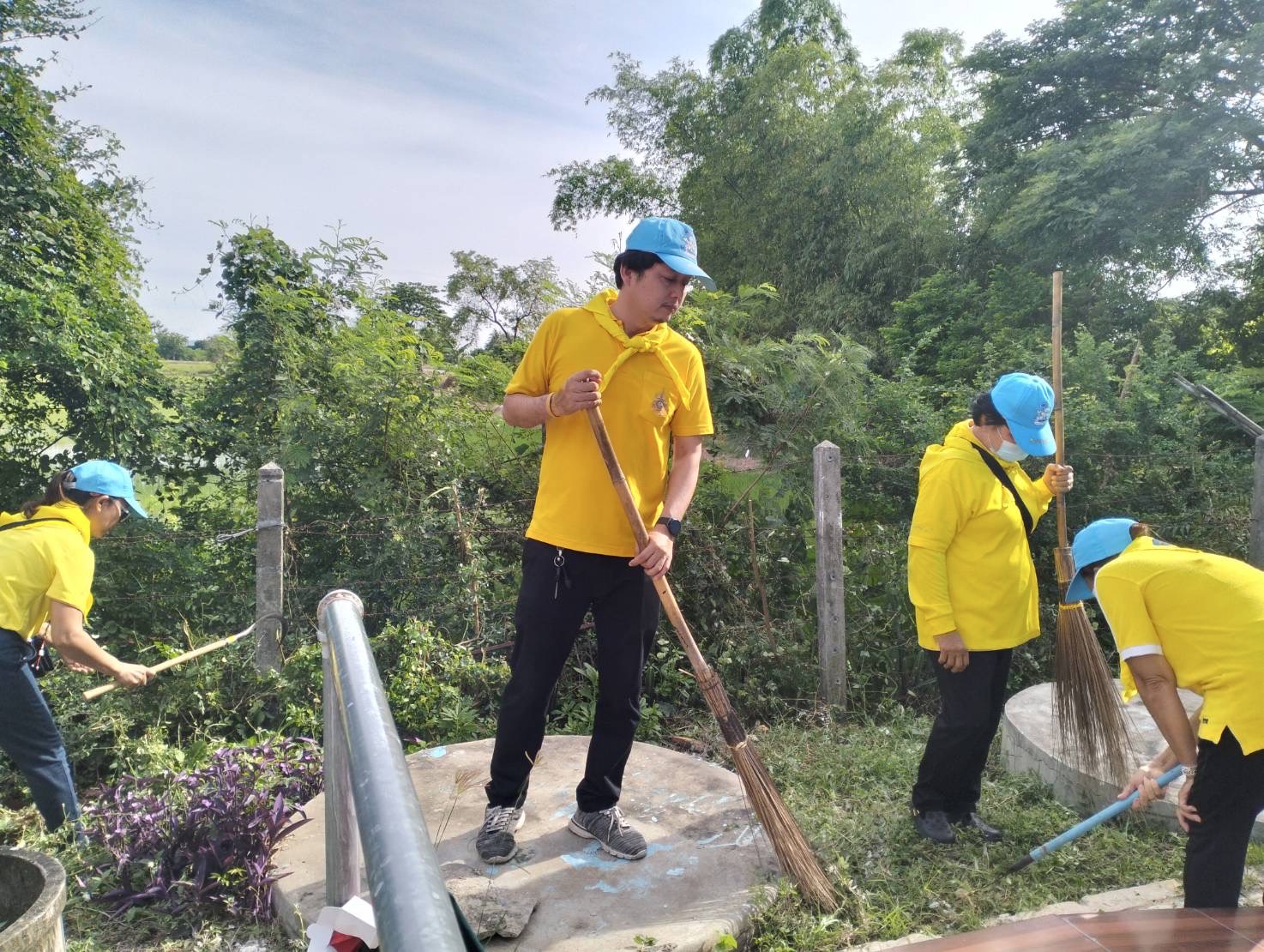 เข้าร่วมโครงการจิตอาสา