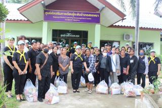 5. นักศึกษา สกร.ระดับบอำเภอสรรพยา  รับมอบเครื่องอุปโภคบริโภค