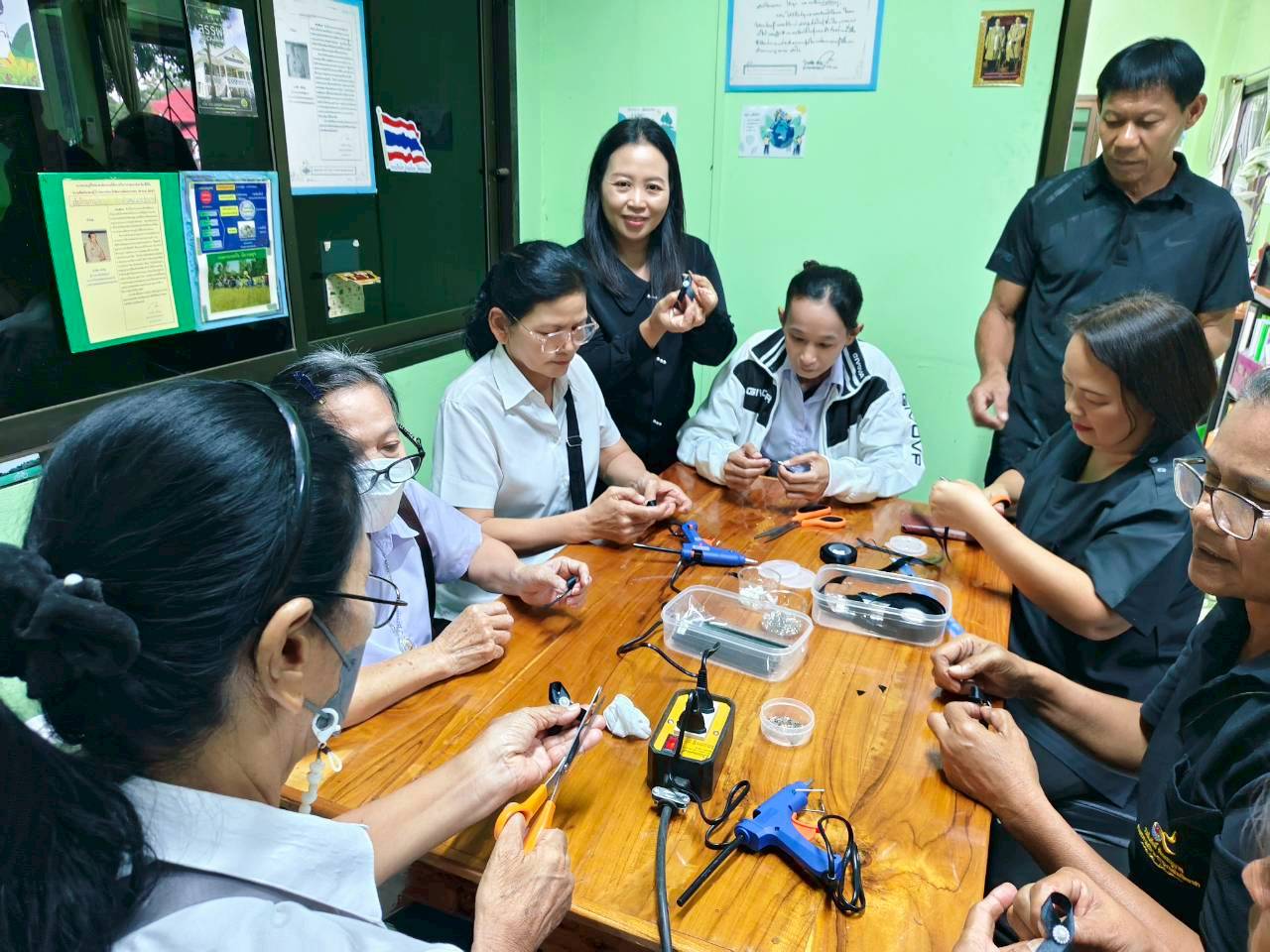 สอนทำริบบิ้นไว้อาลัย