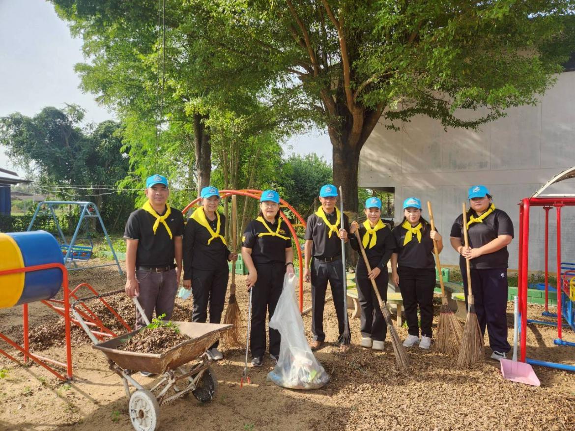 ร่วมกิจกรรมจิตอาสาวันสมเด็จพระมหาธีรราชเจ้า ประจำปี 2568