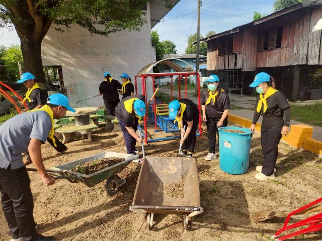 2. ร่วมกิจกรรมจิตอาสาวันสมเด็จพระมหาธีรราชเจ้า ประจำปี 2568