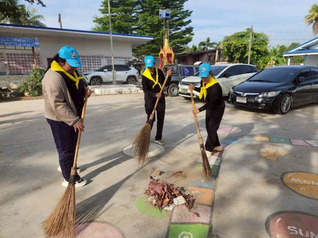 3. ร่วมกิจกรรมจิตอาสาวันสมเด็จพระมหาธีรราชเจ้า ประจำปี 2568