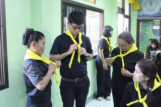 28. จิตอาสาพัฒนา  ปรับภูมิทัศน์  สกร.ระดับอำเภอสรรพยา  และหน่วยงานต้นสังกัด