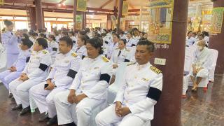 5. ร่วมพิธีบำเพ็ญกุศลสตมวาร 100 วัน เพื่ออุทิศถวายพระราชกุศลแด่ สมเด็จพระนางเจ้าสิริกิติ์  พระบรมราชินีนาถ พระบรมราชชนนีพันปีหลวง