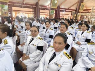 10. ร่วมพิธีบำเพ็ญกุศลสตมวาร 100 วัน เพื่ออุทิศถวายพระราชกุศลแด่ สมเด็จพระนางเจ้าสิริกิติ์  พระบรมราชินีนาถ พระบรมราชชนนีพันปีหลวง