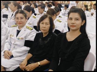 11. ร่วมพิธีบำเพ็ญกุศลสตมวาร 100 วัน เพื่ออุทิศถวายพระราชกุศลแด่ สมเด็จพระนางเจ้าสิริกิติ์  พระบรมราชินีนาถ พระบรมราชชนนีพันปีหลวง