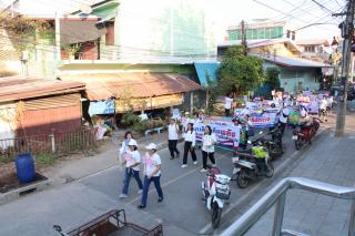 8. รณรงค์การใช้สิทธิ์เลือกตั้งสมาชิกสภาผู้แทนราษฎร และการออกเสียงประชามติ