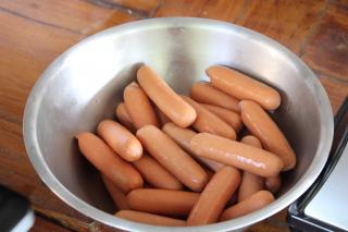 7. โครงการ Learn to Earn การทำวาฟเฟิลไส้กรอก