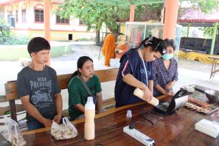 20. โครงการ Learn to Earn การทำวาฟเฟิลไส้กรอก