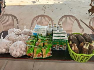 1. กิจกรรมพัฒนาอาชีพชุมชน หลักสูตรการทำเม็ดขนุน