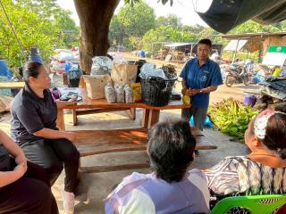 24. โครงการเรียนรู้ตามหลักปรัชญาของเศรษฐกิจพอเพียง (การเพาะเห็ดฟางในตะกร้า)