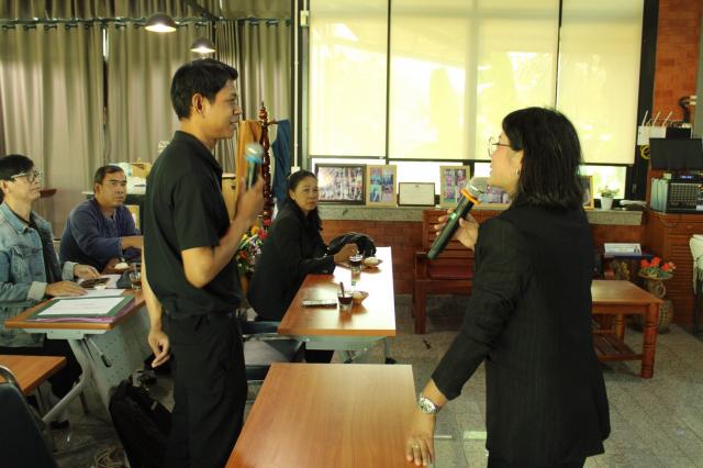 4. โครงการอบรมพัฒนาบุคลากร (วิจัยในชั้นเรียน)