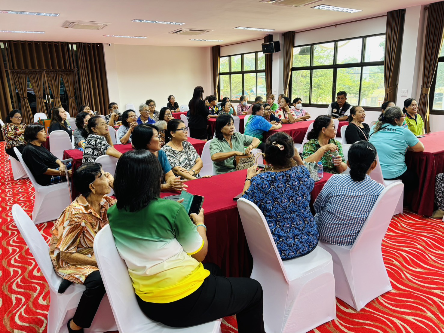 "ฝึกอบรมทำชะลอม" ภูมิปัญญาชาวบ้านสุดคลาสสิก