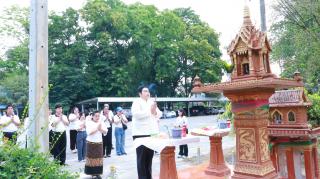 12. ร่วมทำบุญรับพรปีใหม่ไทย ประจำปีงบประมาณ 2569