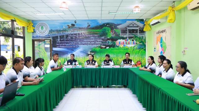3. เข้ารับการประเมินสถานศึกษาสีขาวปลอดยาเสพติดและอบายมุข ปีการศึกษา 2568  ระดับเงิน