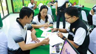 6. เข้ารับการประเมินสถานศึกษาสีขาวปลอดยาเสพติดและอบายมุข ปีการศึกษา 2568  ระดับเงิน