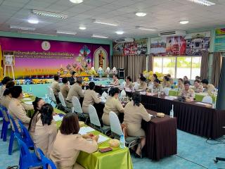 5. เข้าร่วมประชุมประจำเดือนผู้บริหารสถานศึกษา และบุคลากรทางการศึกษาในสังกัด