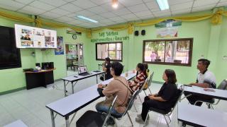2. เข้าร่วมประชุมแลกเปลี่ยนเรียนรู้เรื่อง ห้องสมุดเสมือน ผ่านระบบออนไลน์ zoom meeting