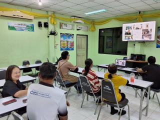 3. เข้าร่วมประชุมแลกเปลี่ยนเรียนรู้เรื่อง ห้องสมุดเสมือน ผ่านระบบออนไลน์ zoom meeting