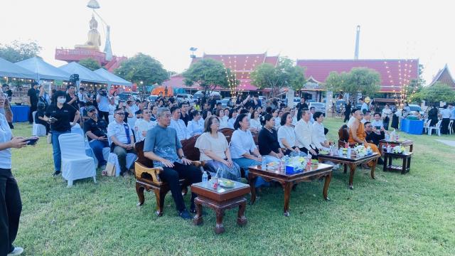 1. เข้าร่วมงานแถลงข่าว &rdquo;อัฏฐมีบูชารำลึก&rdquo;