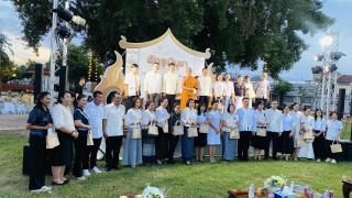 2. เข้าร่วมงานแถลงข่าว &rdquo;อัฏฐมีบูชารำลึก&rdquo;