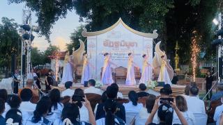 3. เข้าร่วมงานแถลงข่าว &rdquo;อัฏฐมีบูชารำลึก&rdquo;