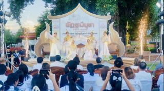 4. เข้าร่วมงานแถลงข่าว &rdquo;อัฏฐมีบูชารำลึก&rdquo;