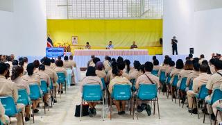 6. การประชุมรับมอบนโยบายการขับเคลื่อนการดำเนินงานด้านความมั่นคงตามนโยบายของรัฐบาล
